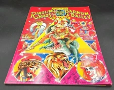 Vtg RINGLING BROS BARNUM & BAILEY CIRCUS SOUVENIR PROGRAM 1989 118th Ed + Poster