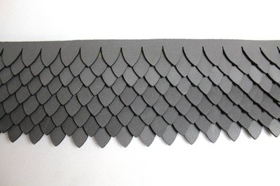 EVA Dragon Scale Schaumstoffstreifen hohe Dichte für Cosplay Rüstung & Kostüme