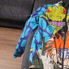 Members Only Rugrats Reptar Hooded Zip Jacket Kids M Polyester Multicolor — photo 3