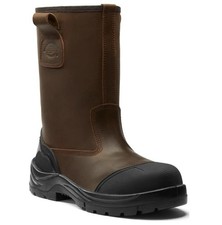 Dickies FC9529 Stafford Lined Rigger Boot BROWN UK SIZE 7 / EU SIZE 41