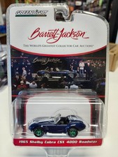 Greenlight Barrett-Jackson S9 1965 Shelby Cobra CSX 4000 Roadster Green Machine