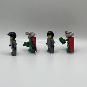 LEGO Squidman & Officer #1 Minifigure Space Police 3 5969 -4 characters included