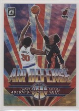 2021-22 Panini Donruss Optic Air Defense Red Wave Prizm Bam Adebayo #4 9hx