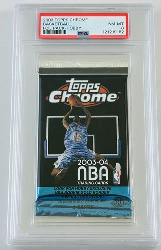LeBron James 2003 Topps Chrome LeBron James Rookie