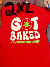 Stoner's Pizza Joint got baked SZ 2xl