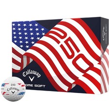 Callaway Chrome Soft 360 Yellow Stripe Golf Balls