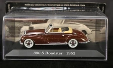1952 Mercedes Benz 300 S Roadster 1:43 DeAGOSTINI Sealed with Magazine