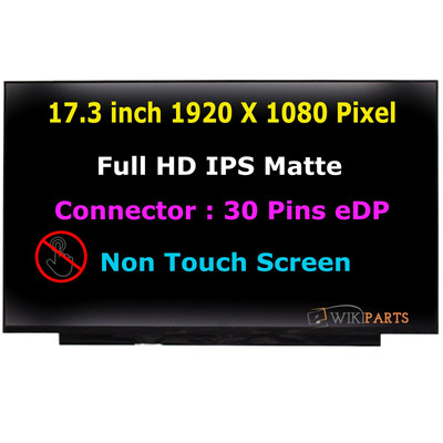 Ersatz für HP ENVY 17-CG0003NW 17,3'' FHD LED LCD Matt Laptop Bildschirm 30 Pin Neu