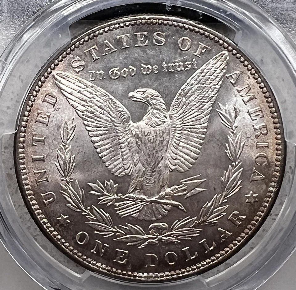 1886 Morgan Dollar PCGS MS66 Beautiful Gem - 25220 - Image 2 of 3
