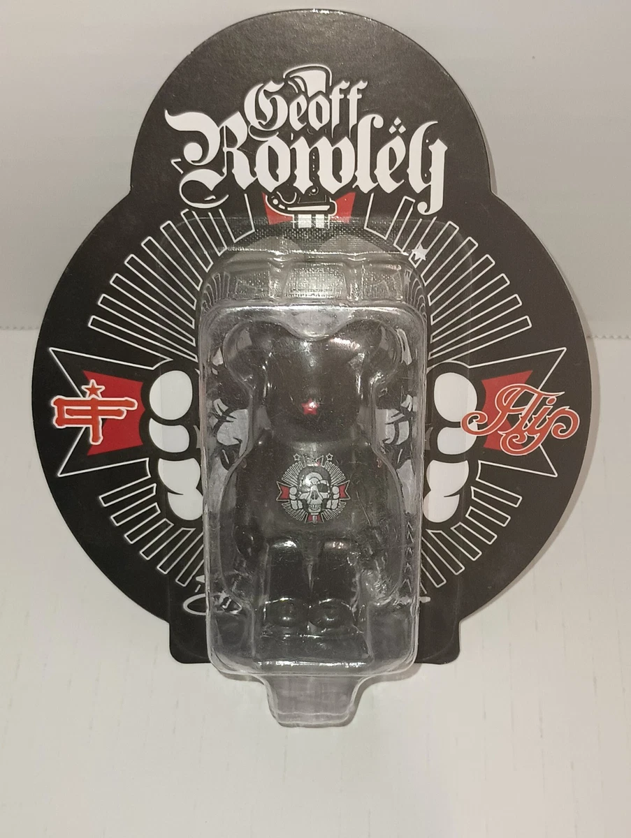 MEDICOM Bearbrick 2015 Year Manufactured Designer & Urban Vinyl ベアブリックDAVID FLORES × GEOFF ROWLEY 100%