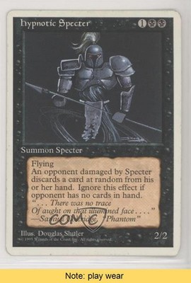 Hypnotic Specter Magic: 4th Edition 1995 READ 2p6