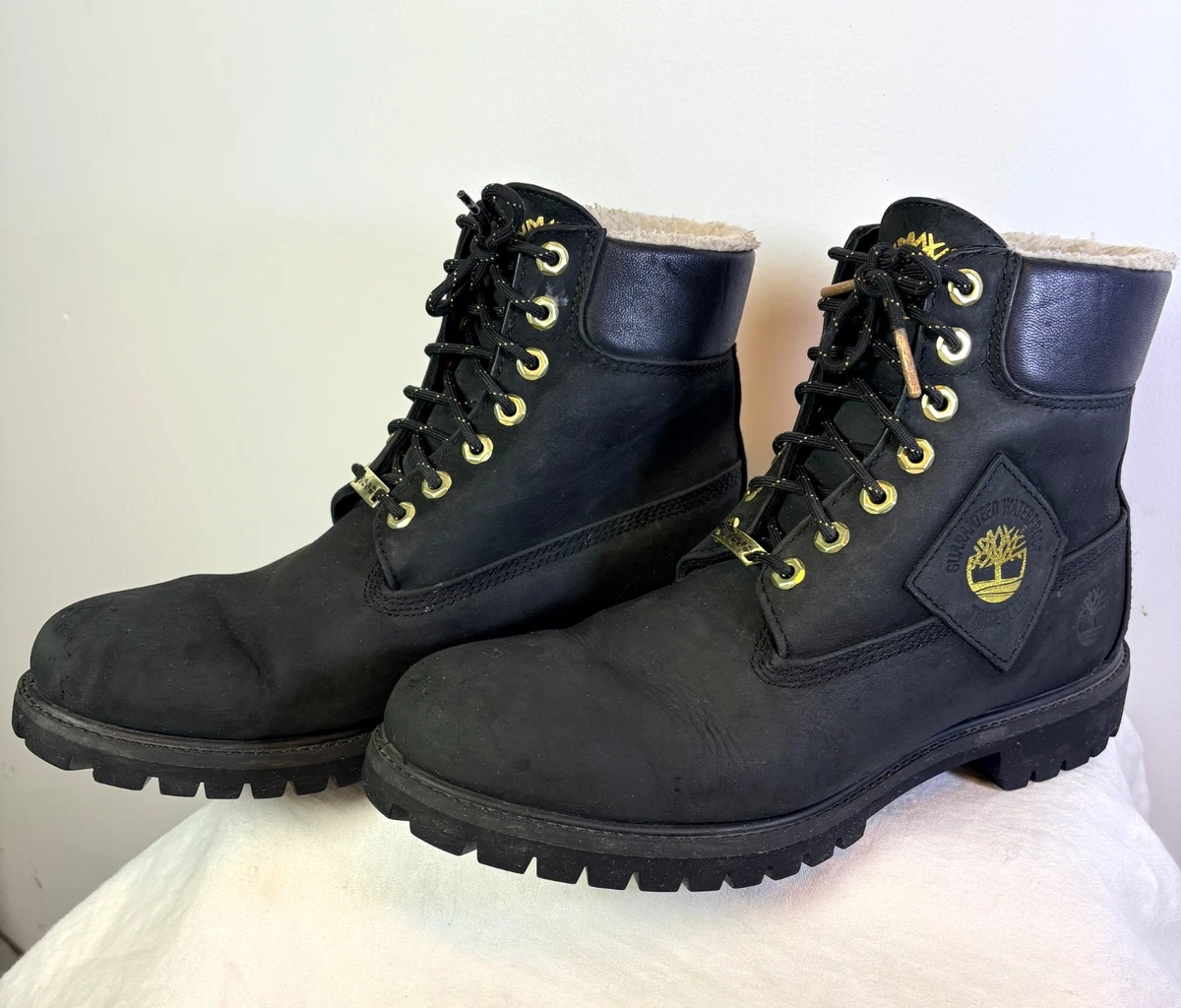 Timberland Roll Top Boots Black for sale | eBay