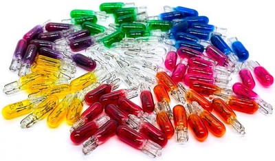 10 x T5 W5/1.2 12V W1.2W W2x4,6D Glüh Lampe Glassockel Tacholicht KFZ PKW Auto