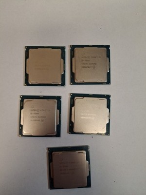 Lot of 5 Intel SR335 Core i5-7500 3.40GHz Quad Core 6MB LGA1151 CPU Processor