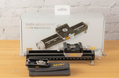NiSi NM-200S Quick Adjustment Macro Focusing Rail with 360 Degree Rotating Clamp