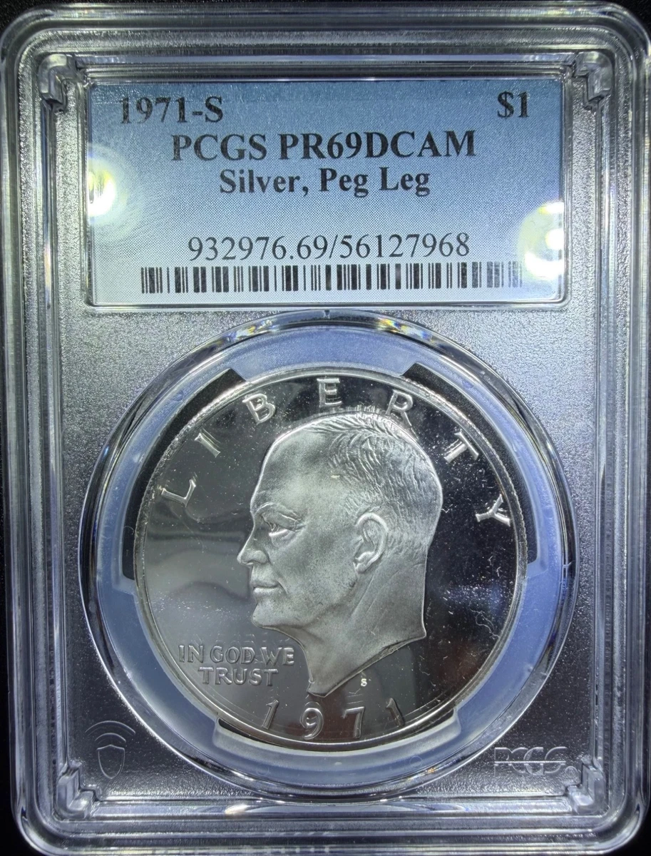 PR 69 Graded 1971 Eisenhower Dollars (1971-1978) for sale | eBay