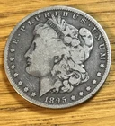 1895 o Key Morgan Dk tone Very Good No prob $  collectible Heirloom, Super Coin