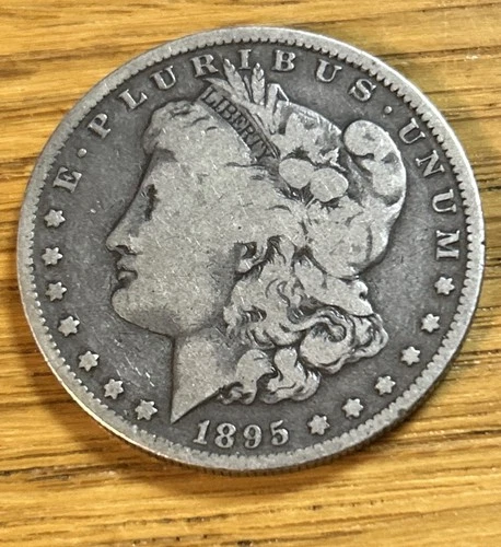 1895 o Key Morgan Dk tone Very Good No prob $  collectible Heirloom, Super Coin