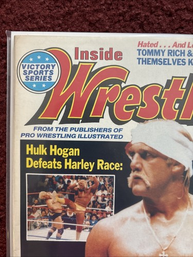 Inside Wrestling Vintage Magazine September 1987 Hulk Hogan Harley Race +Bonus! - Picture 2 of 6
