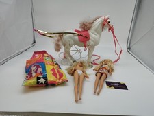Barbie Doll Bundle Horse Carriage - Remote Untested 