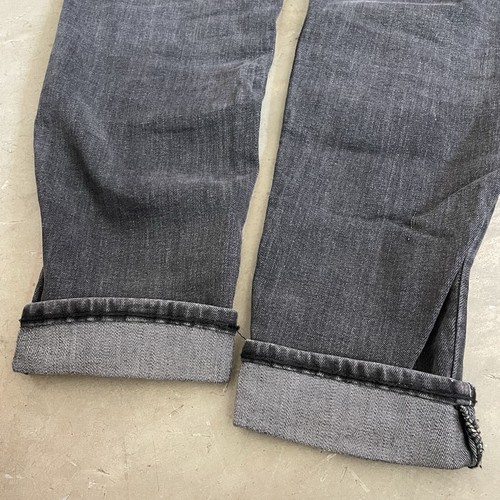 Old Navy Rockstar Super Skinny Mid Rise Black Denim Jeans Size 14 - Foto 11 di 11