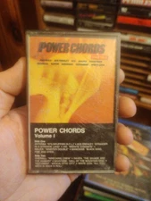 POWER CHORDS (VOL 1) Cassette Tape 1987 Compilation OVERKILL TESTAMENT MANOWAR