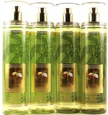 QTY 4 - Bath  Body Works WAIKIKI BEACH COCONUT Fine Body Mist Spray 8Oz