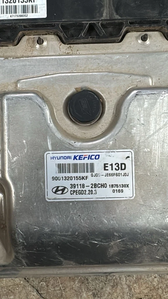 hyundai Kona 2019 2020 2021 2022 OEM ECU engine control unit 39118-2BCH0 E13D - Image 3 of 4
