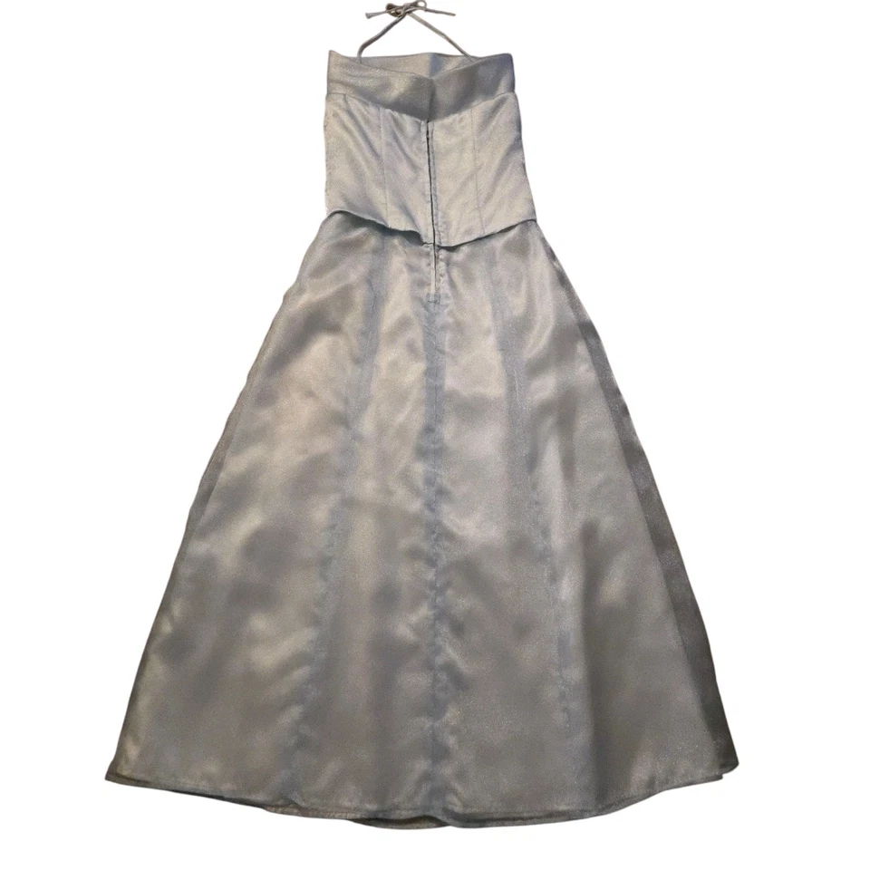 Vestido Cenicienta Hecho a Mano Pequeño Con Slip Etéreo Isla de Hadas Caprichoso Foto 2 de 4