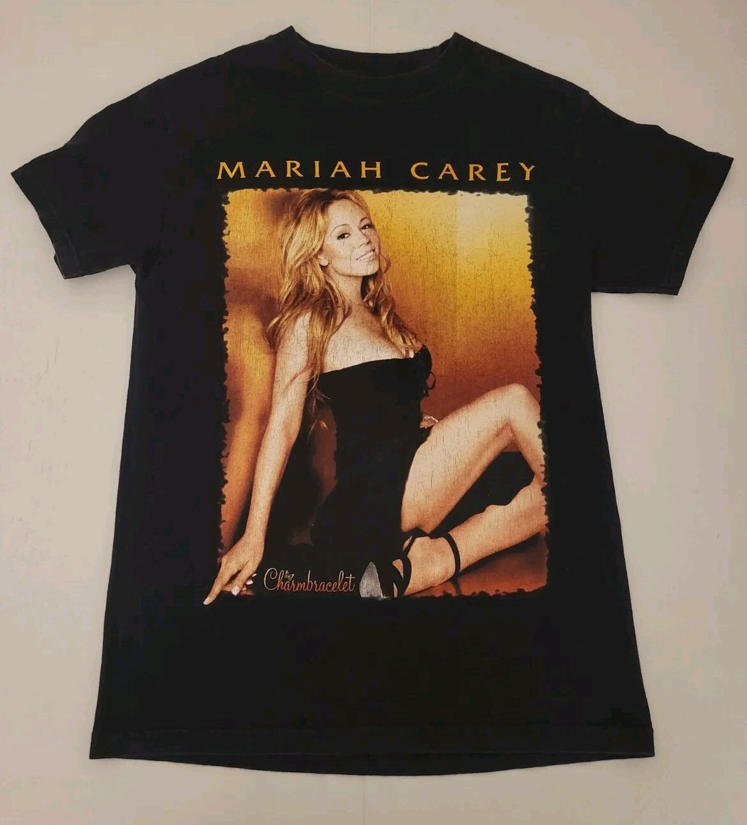 00's Mariah Carey ツアー Tシャツ Vintage Y2K Mariah Carey Charmbracelet World Tour 2003