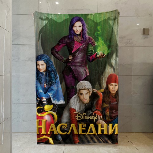 Descendants Blankets The Rise of Red Movie Flannel Soft Blanket Sofa AC Blanket - Picture 25 of 25