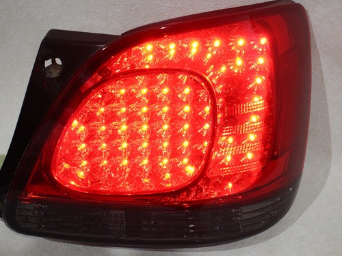 【Near Mint】Toyota Aristo JZS161 Full LED tail lights GS300 Confirmed Operation - Picture 7 of 9