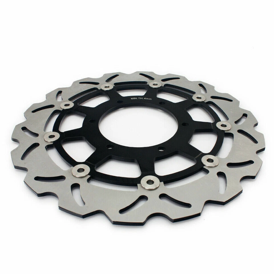 Rotores de freno delanteros traseros para Suzuki GSXR1000R 2017-2022 GSXR1000RR ABS negro Foto 4 de 4