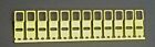 N Scale Railroad Model Etched Brass parts - Stirrups for Rr cars 12 pcs/lot Usa
