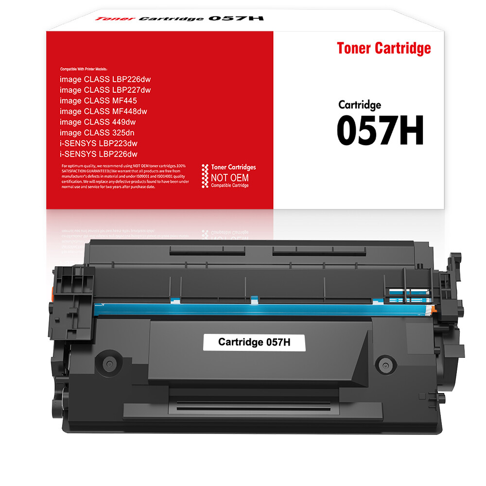 プリンター・複合機 Canon Cartridge 057 H Canon 057H Toner Cartridge – Black, Jumbo Yield, Compatible