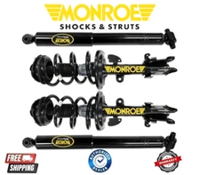 Front & Rear Complete Strut and Shocks 4PCS Set Monroe For 2007-2013 Acura MDX