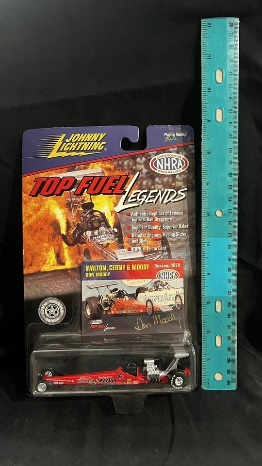 Johnny Lightning NHRA 1972 Season Don Moddy - Walton, Cerny & Moody Top Fuel - Image 2 of 4