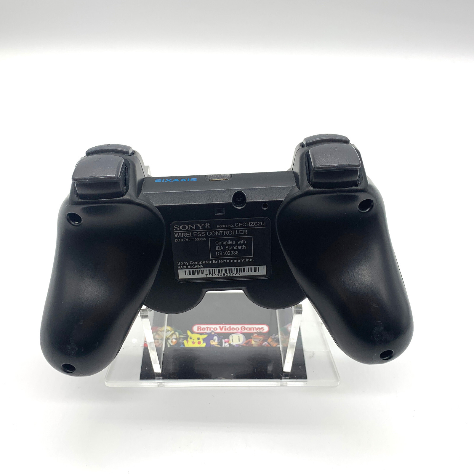 OFFICIAL SONY PS3 CONTROLLER GENUINE BLACK WIRELESS DUALSHOCK 3