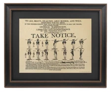 Framed George Washington's Call to Arms by Patriot Gear Company™