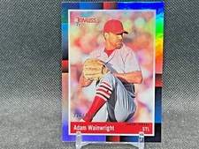 Adam Wainwright 2022 Donruss Stat Line K's #'d /500 🔥⚾ St. Louis Cardinals