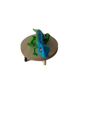 Robo Alive Lurking Lizard Battery-Powered Robotic Toy Green Blue ZURU See Video