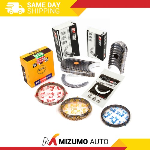 Piston Rings Main Rod Bearings Fit 9600 Honda Civic Del Sol 1.6L D16Y7