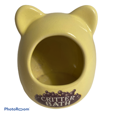 kaytee ceramic critter bath large