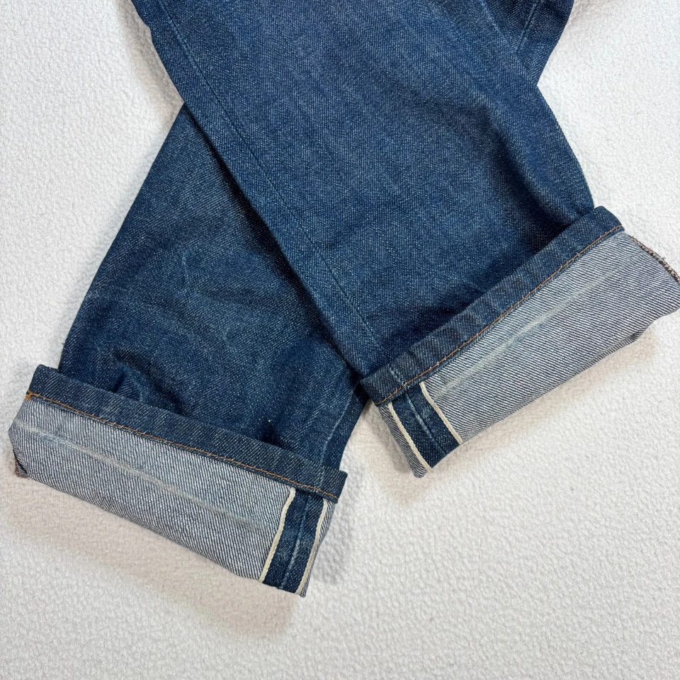 Naked & Famous Selvedge Skinny Guy Jeans Women's 28 (fits 29x33) Blue Japanese - Image 3 of 4