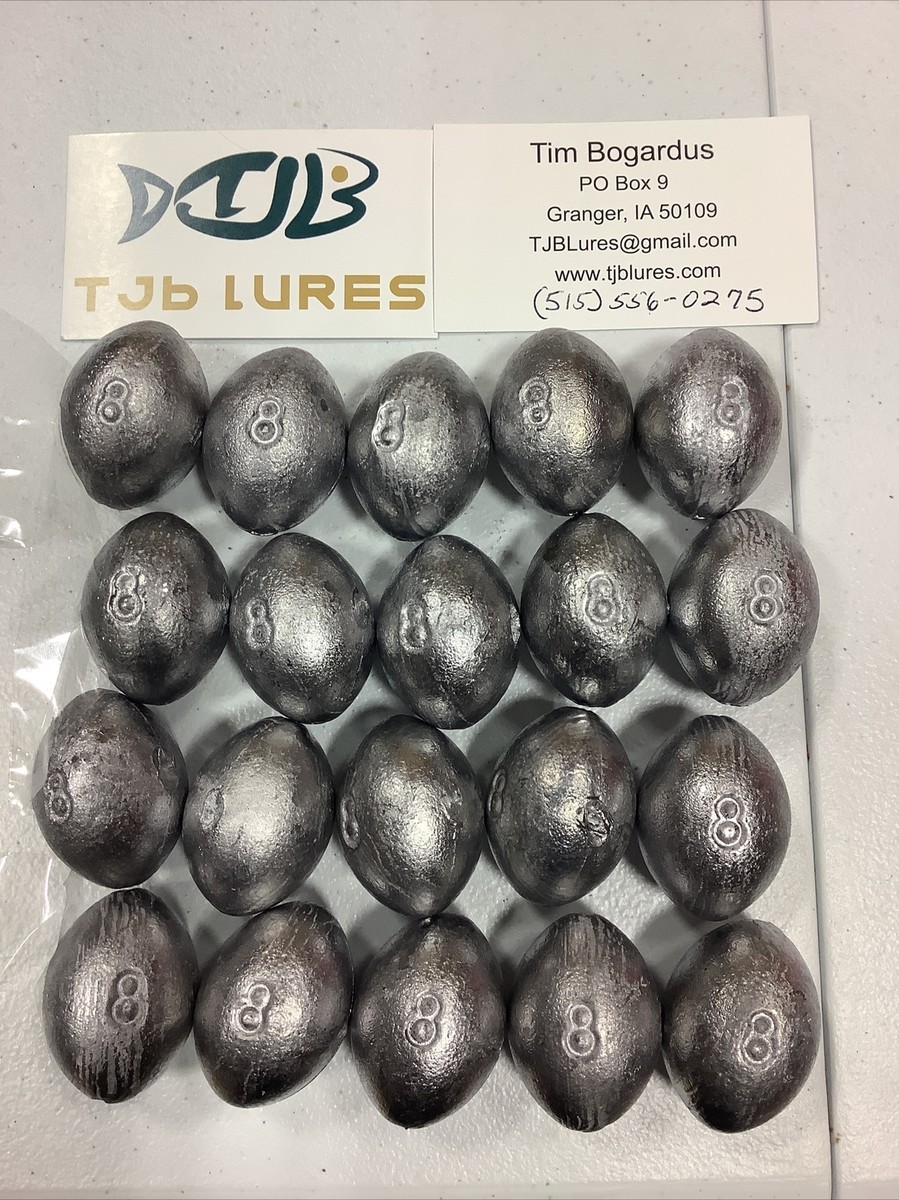 Lead Egg Sinkers Oz Egg Sinkers Slip Sinkers, Weights