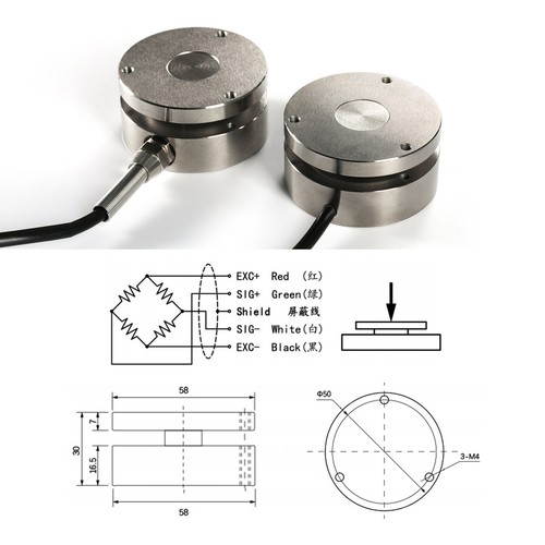 Load Cell Sensor with Transmitter Amplifier DisplayTest Compression Force Weight - Picture 2 of 136