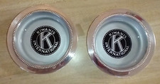 Kiwanis International Silverplate Coasters