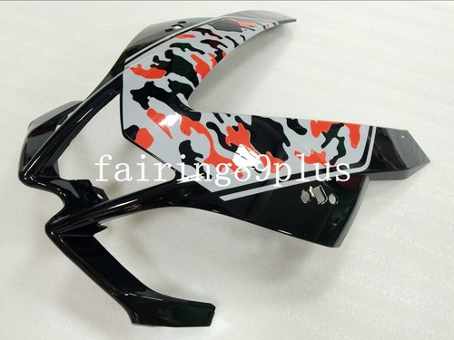 Black Camo ABS Injection Mold Fairing Kit Fit for 2010-2015 Aprilia RSV4 1000 - Picture 2 of 7