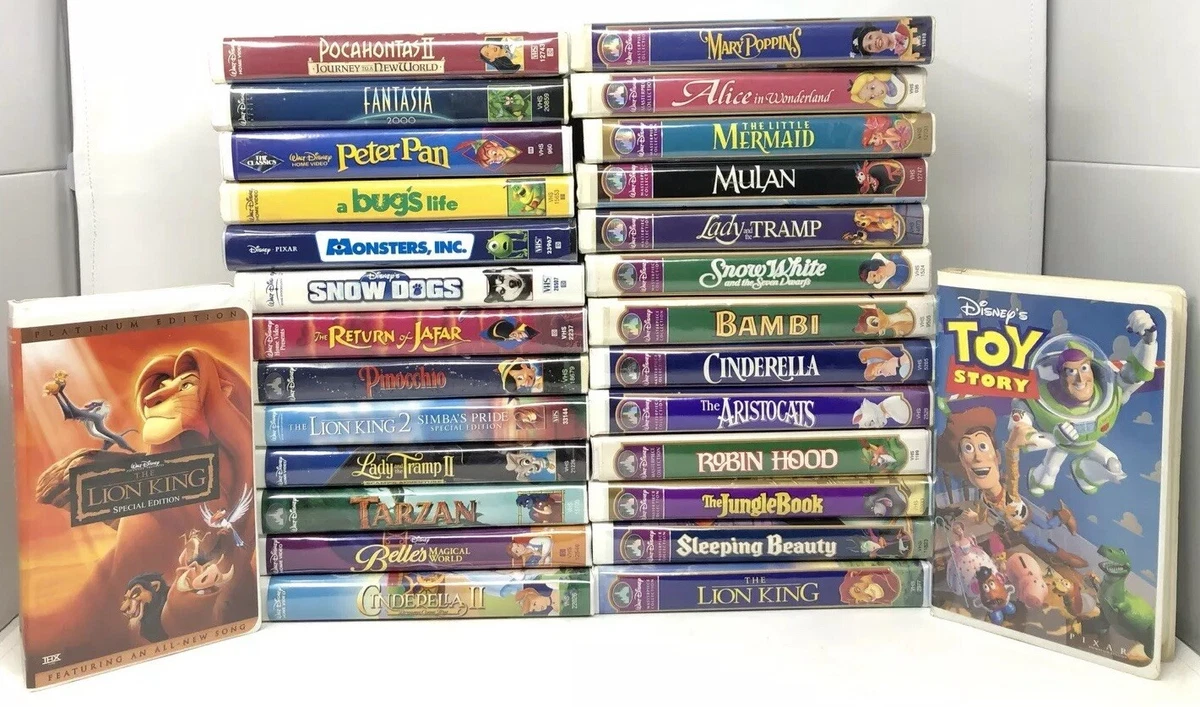 Disney Vhs Tapes Ebay