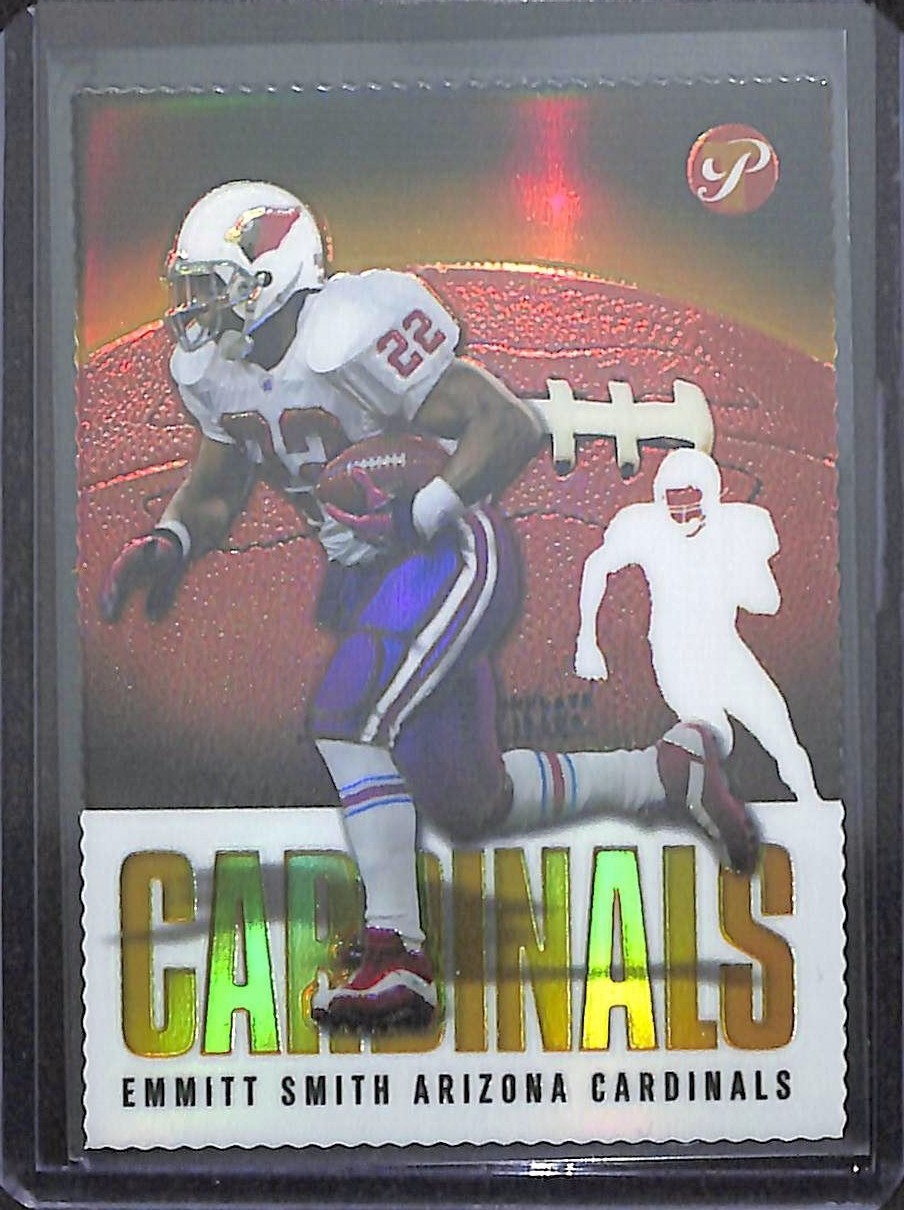 2003 Topps Pristine Gold Diecut Refractor #14 Emmitt Smith No 16 of 150